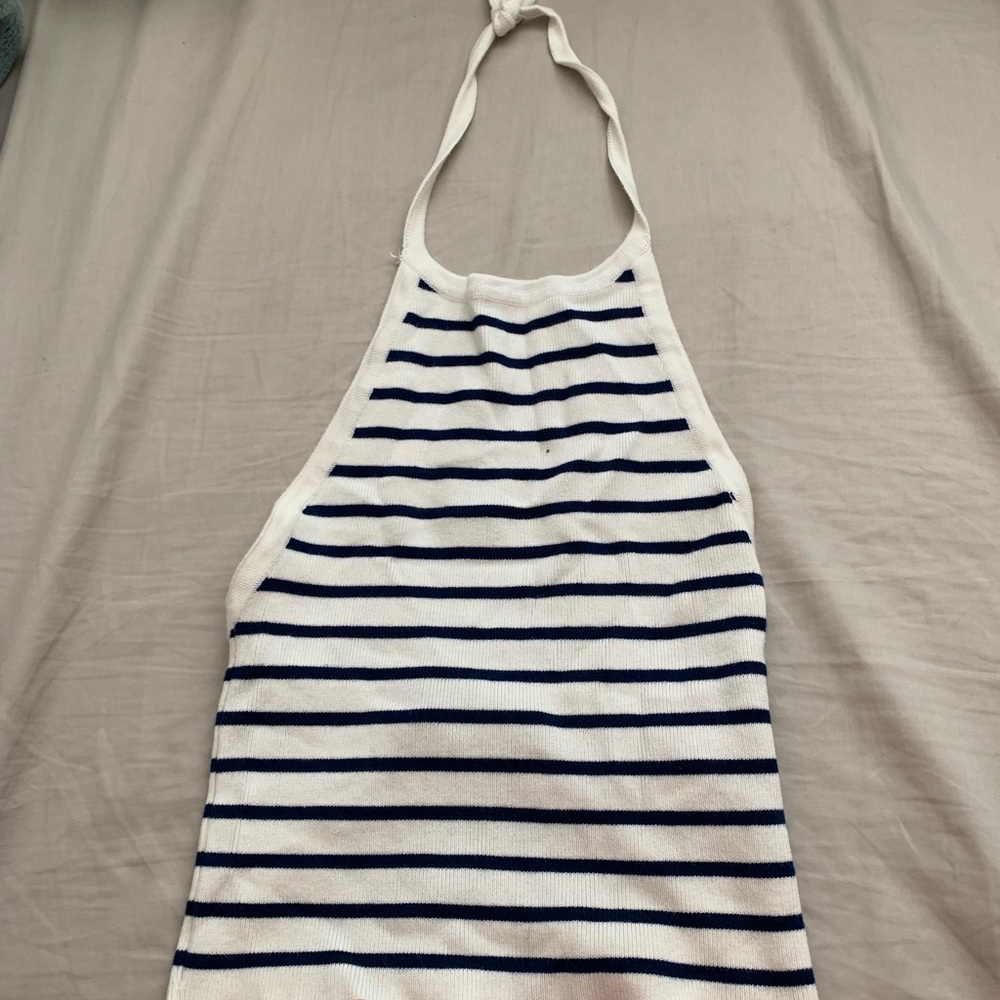Stripped Knitt halter top